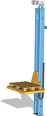 HYWEMA® Vertikalförderer mit Spindelantrieb