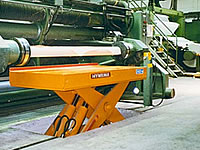scissor lift for paper industry example A22284