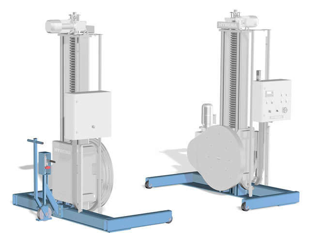 HYWEMA® Hub-Drehvorrichtung HDV DUO Fahrwerk frei-frei