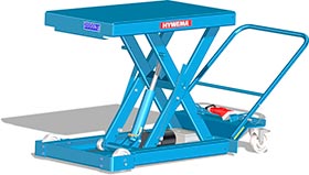 Mobile scissor lift table type AHT-M