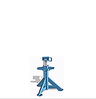 7,5 t short heavy duty axle stand height adjustable with spindle