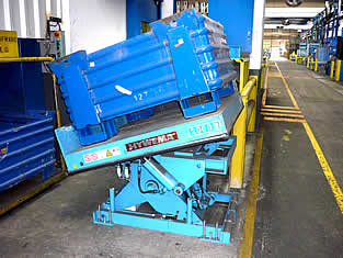 Container tilter example A50818