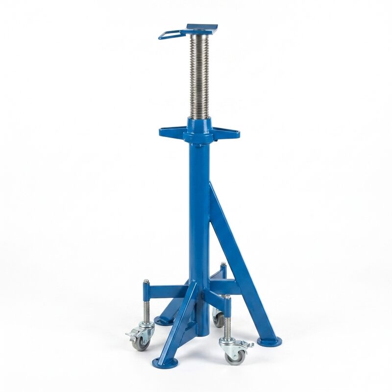 Compact heavy-duty jack stand AV K for commercial vehicle service