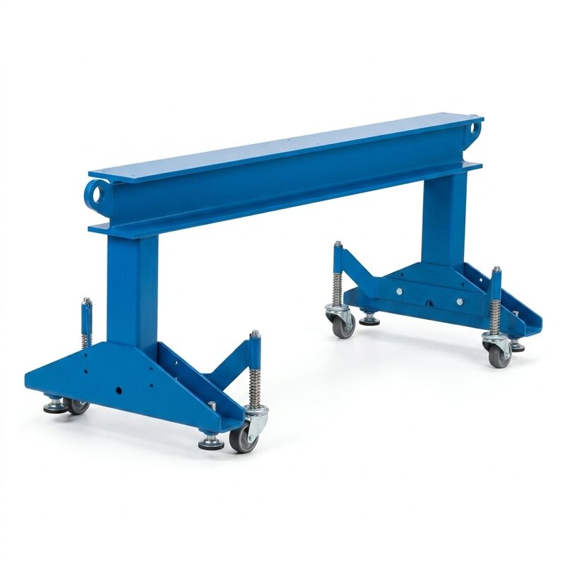 Heavy-duty support trestle AV TRB for industry and mechanical engineering up to 9 t