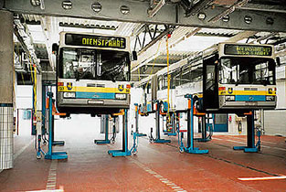 bus column lift example Beispiel A21990