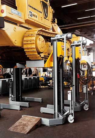 construction machinery column lift example A15883