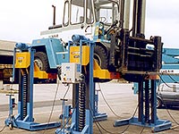 forklift column lift example A1