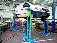 mobile column lifts for vans