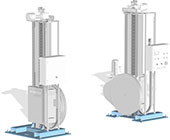 HYWEMA® lifting- rotating device HDV DUO chassis stationary-stationary