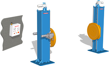 HYWEMA® lifting rotating device HDV SHD DUO