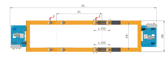 bogie lifting platform