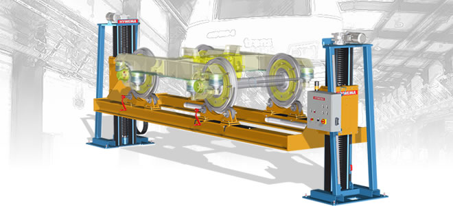 bogie lifting platform