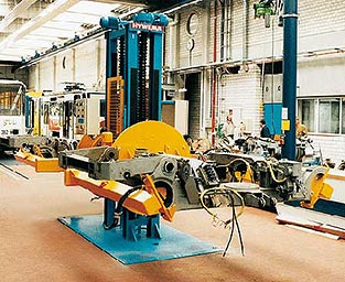 bogie lifting & rotating device bogie lifting & rotating device