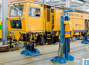 Railway lifting jacks type FL-VN