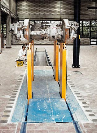 underfloor bogie hoist