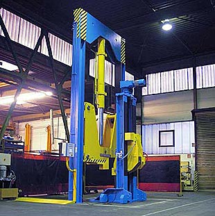 Test facility for lifting jacks HYWEMA® Test facility for lifting jacks