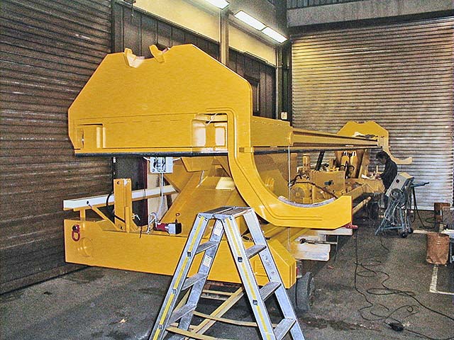 scissor lift for foil industry example A24683